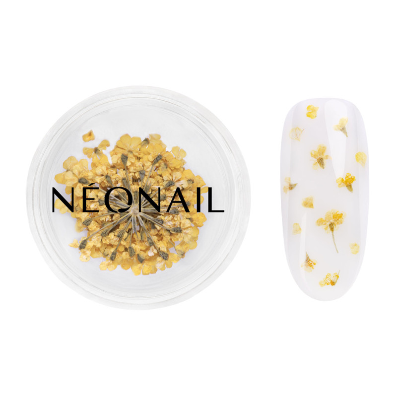 Decorazione Floreale per Unghie 07 Yellow